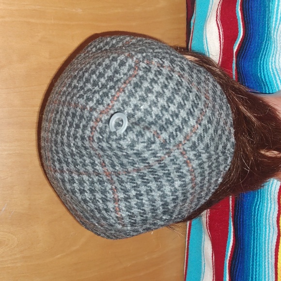 Vtg Jonathan Richard Ireland Jameson Irish Whiskey Newspaper Cabbie Hat Cap S - Picture 7 of 8